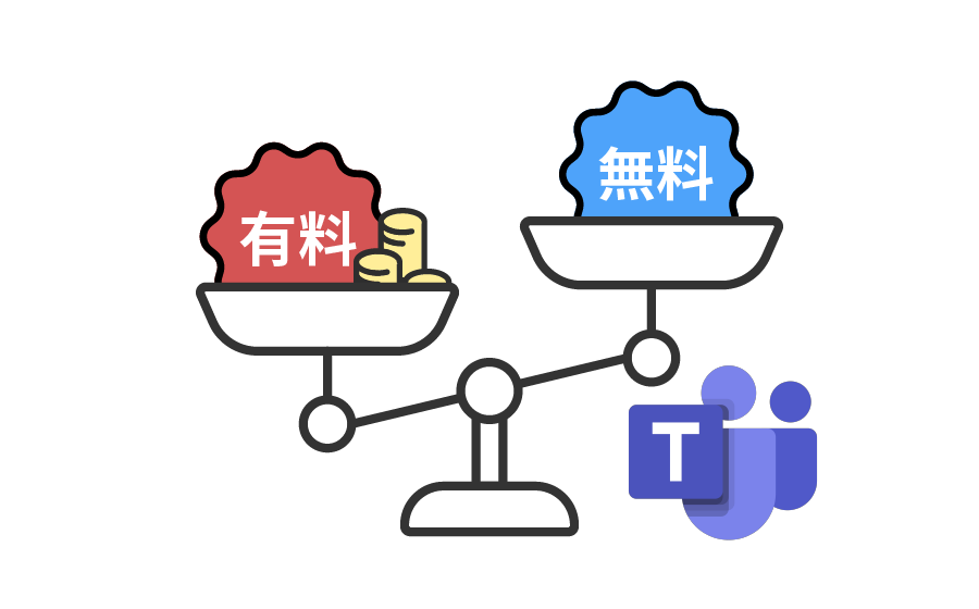 Microsoft Teams の料金プランを比較！ 無料版と有料版の違いを解説